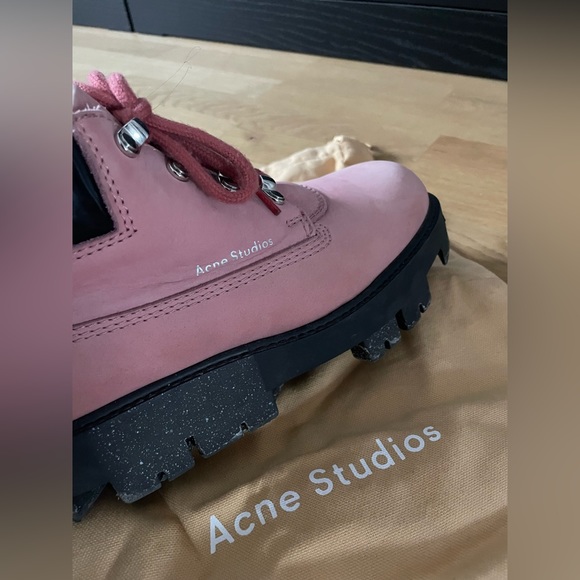 Pink Acne Studios Boots - Size 36 - Picture 5 of 9